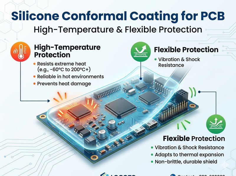 Silicone Conformal Coating For PCB